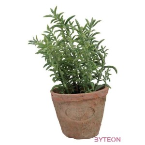 Kakukkfű műnövény dekoráció, 15 cm