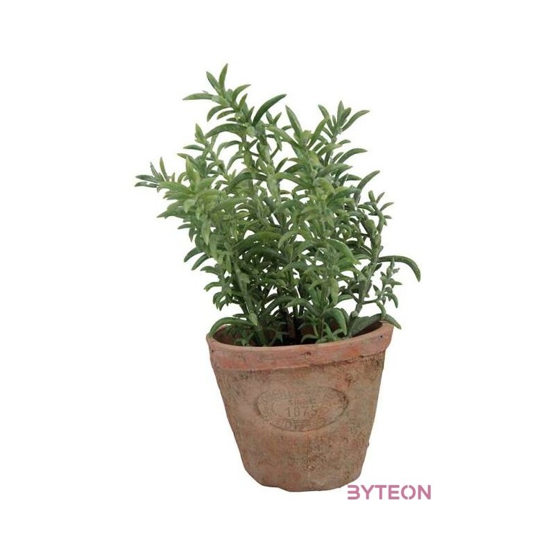 Kakukkfű műnövény dekoráció, 15 cm