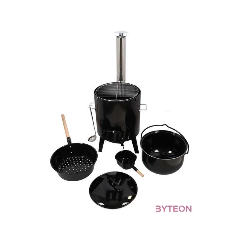 Kültéri fém főző szett