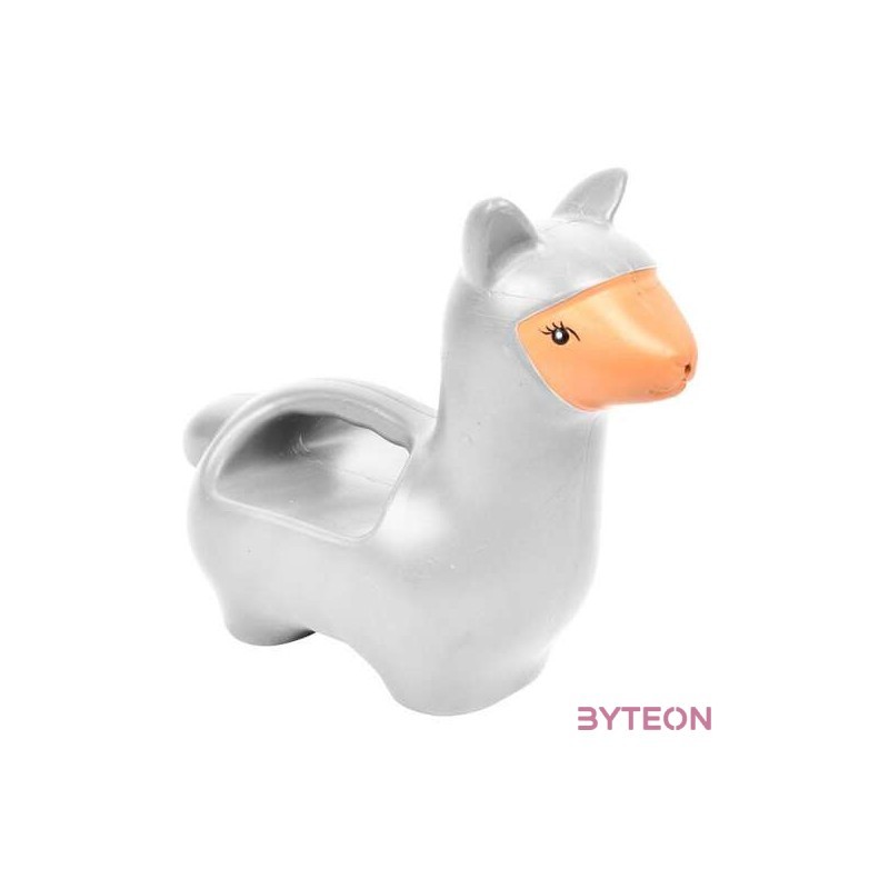 Láma alakú locsolókanna, 1,7 literes, szürke