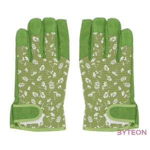 Mintás kerti kesztyű, 22 cm