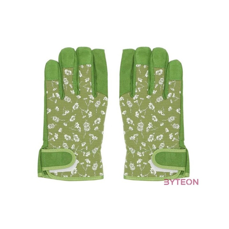 Mintás kerti kesztyű, 22 cm