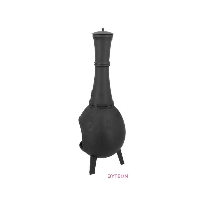 Öntöttvas teraszfűtő kályha, 121 cm