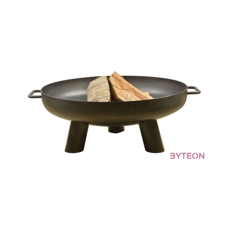 Fém tűzrakó tál, 60 cm átmérőjű
