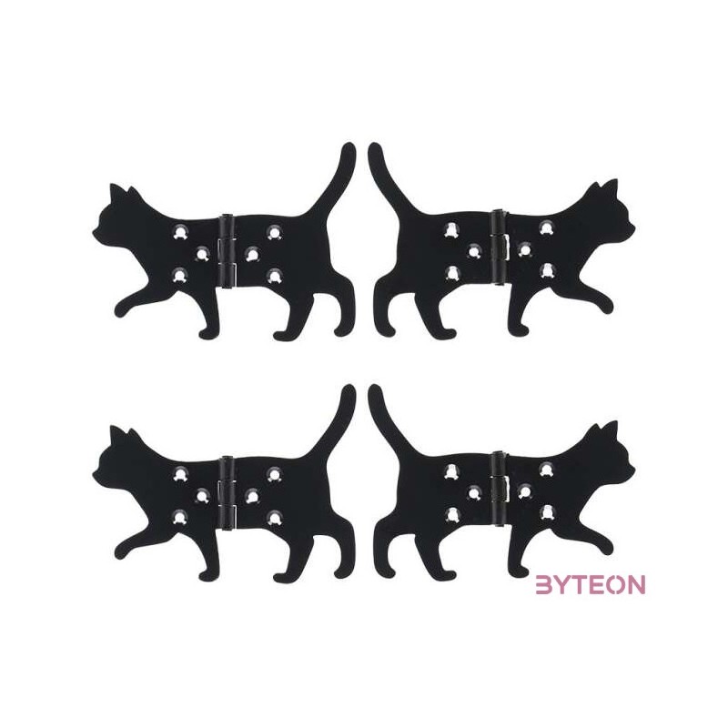 Macska alakú zsanér szett, jobbra néző