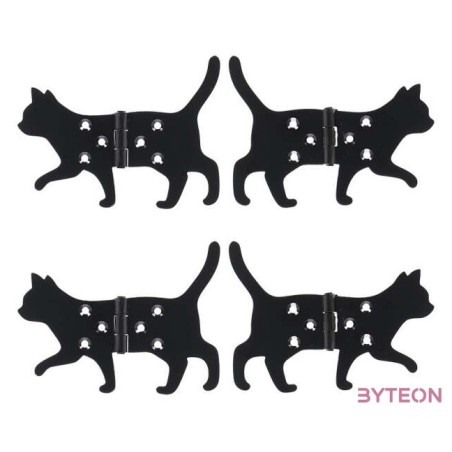 Macska alakú zsanér szett, jobbra néző