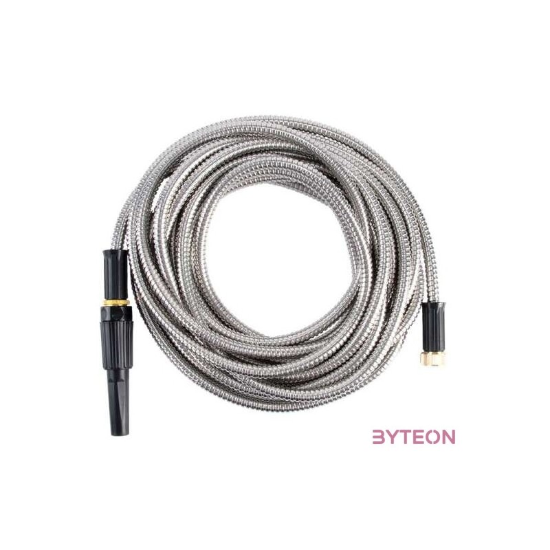 Rozsdamentes acél kerti locsoló slag, 10 m