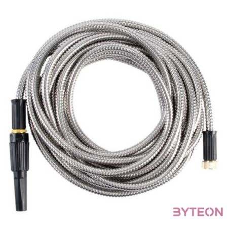 Rozsdamentes acél kerti locsoló slag, 10 m