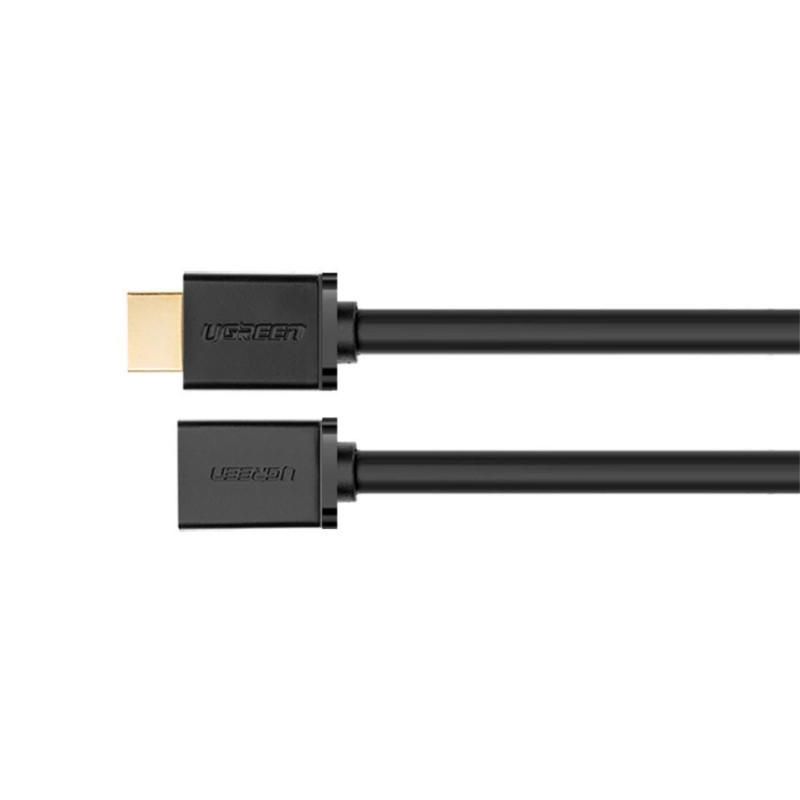 UGREEN HD107 HDMI hosszabbító kábel, anya-apa, FullHD, 3D, 2m (fekete)