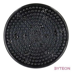 Műanyag öntapadós kenzan, fekete, 7 cm átmérőjű