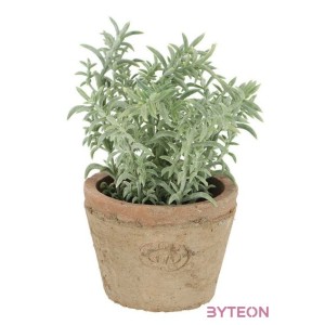 Kakukkfű műnövény dekoráció, 15 cm