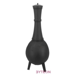 Öntöttvas teraszfűtő kályha, 121 cm