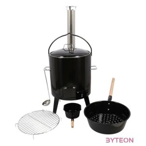 Kültéri fém főző szett