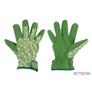 Mintás kerti kesztyű, 22 cm