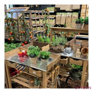 Kakukkfű műnövény dekoráció, 15 cm