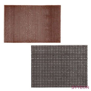 Lábtörlő vízlepergető sörtékkel,  58 x 28 cm, barna