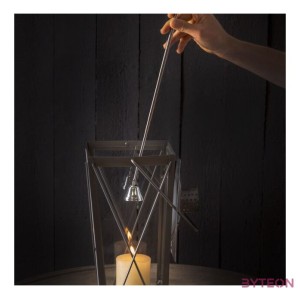 Gyertya koppintó, teleszkópos nyéllel, 58 cm