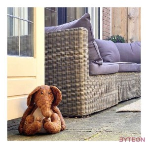 Ajtókitámasztó, elefánt, 44 cm