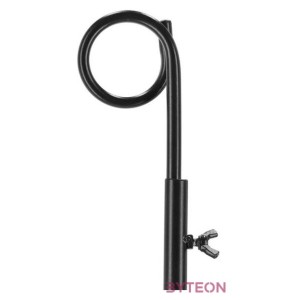 Fémből készült állítható magasságú leszúrható rúd, 150-277 cm, fényfűzérhez vagy dekorációs kiegészítőkhöz