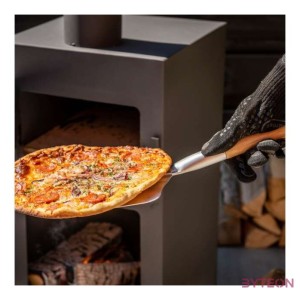 Pizzalapát akasztó füllel, pizzasütőhöz, kemencéhez