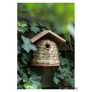 Méhkas alakú fa madárház, 26 cm