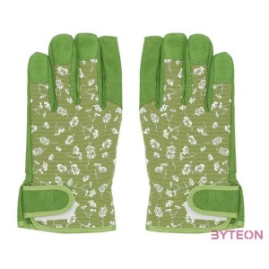 Mintás kerti kesztyű, 22 cm