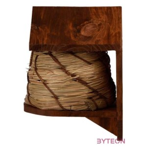 Méhkas alakú fa madárház, 26 cm