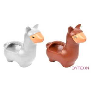 Láma alakú locsolókanna, 1,7 literes, szürke