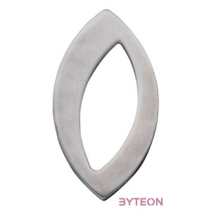 Modern acél házszám, 0