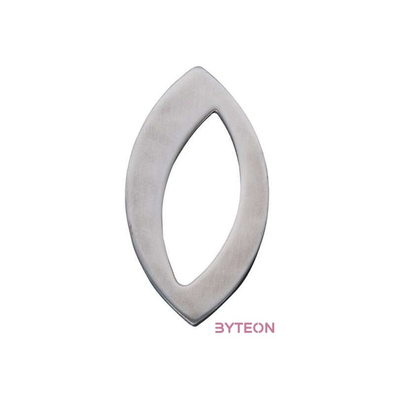 Modern acél házszám, 0