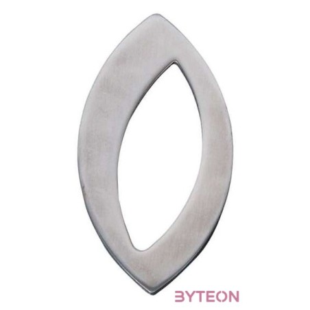 Modern acél házszám, 0