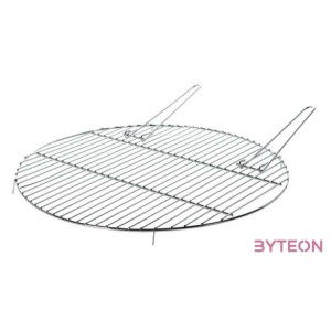 Fém grillrács fogóval, 61,5 cm átmérőjű