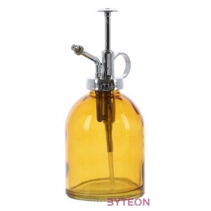 Üveg növénypermetező, 0,33 literes, sárga