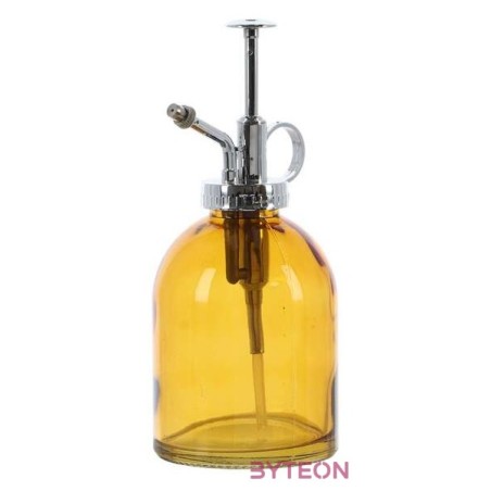 Üveg növénypermetező, 0,33 literes, sárga