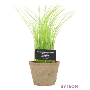 Metélőhagyma műnövény dekoráció, 19 cm