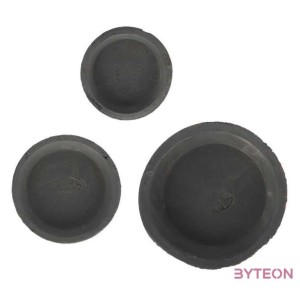 Terrakotta alátét szett, szürke, 3 db-os