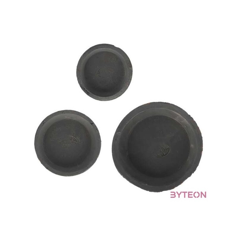 Terrakotta alátét szett, szürke, 3 db-os