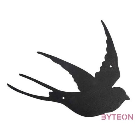 Öntöttvas fecske dekoráció, B, 38 cm