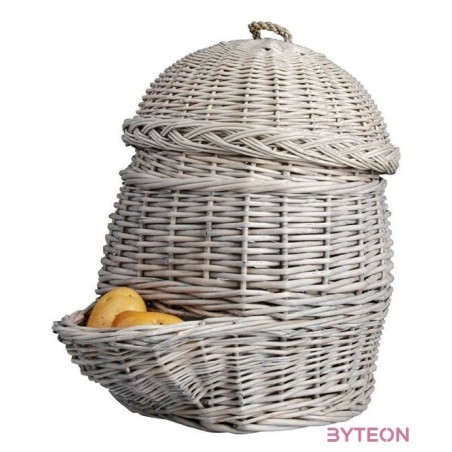 Fonott burgonyatároló kosár