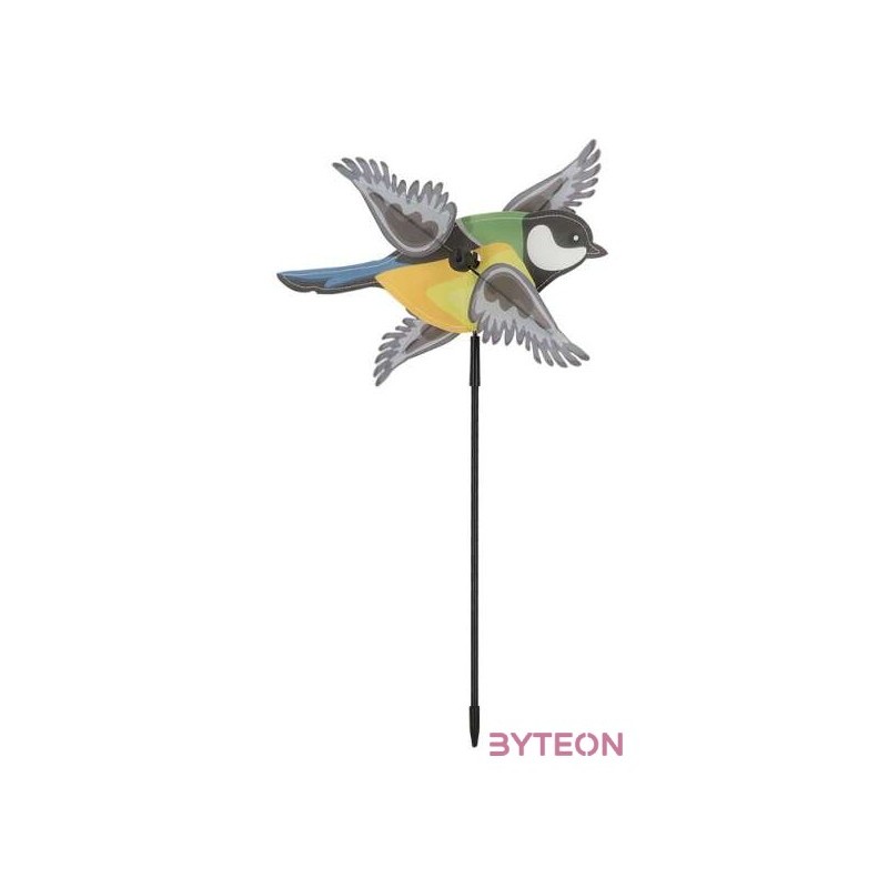 Leszúrható szélforgó, széncinegé, 91,5 cm