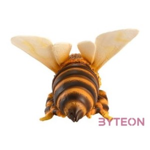 Felakasztható méhecske polyresin szobor, kültéri és beltéri dekorációs kiegészítő