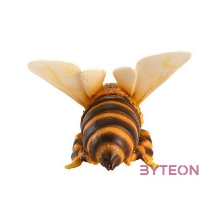 Felakasztható méhecske polyresin szobor, kültéri és beltéri dekorációs kiegészítő