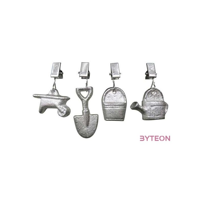 Öntöttvas csipeszes terítőnehezék, szerszámos