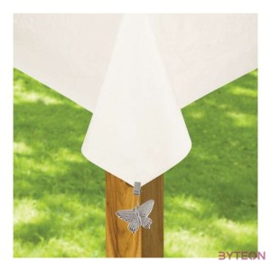 Öntöttvas csipeszes terítőnehezék, rovaros