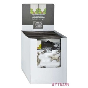 Öntöttvas csipeszes terítőnehezék, rovaros