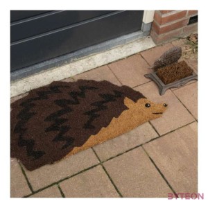 Kókuszrost lábtörlő, süni formájú, 75 x 40 cm