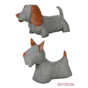 Ajtókitámasztó kutya, westie alakú, 1,5 kg