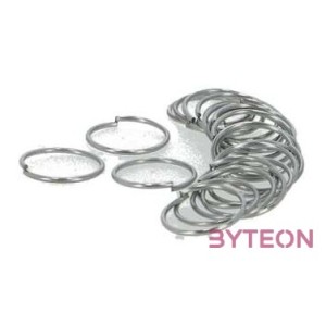 Fém növény gyűrű szett, 40 db-os