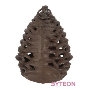 Öntöttvas mécsestartó, toboz alakú, 15 x 19 cm