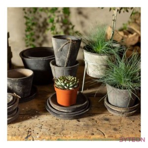 Terrakotta alátét szett, szürke, 3 db-os